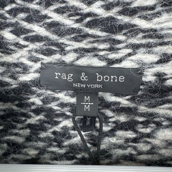 Rag & Bone Edith Mock Neck Soft Alpaca Sweater Size Medium (runs v small) NWOT - Picture 6 of 8